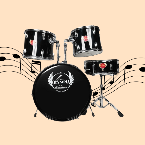 Rockstar Olympia Drum Set - Wine Red