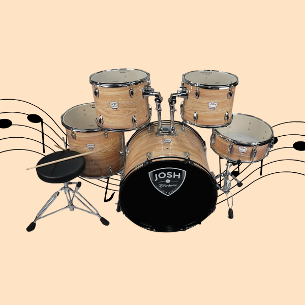 Rockstar Olympia Drum Set- Wooden – ROCKSTAR