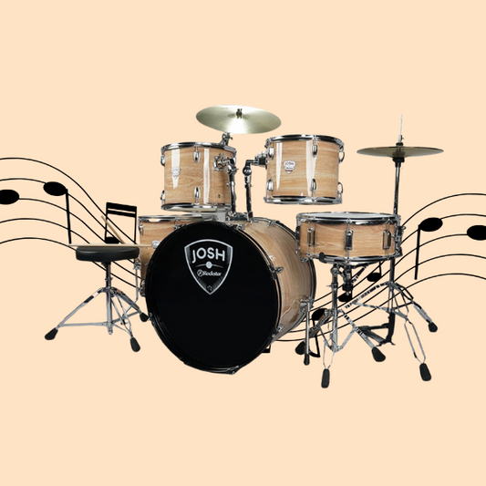 Rockstar Josh Drum Set - Wooden